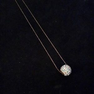 Swarovski birth stone necklace